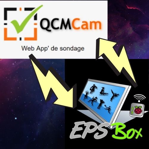 DartoisYannick's tweet photo. Quand #QCMCam, l'application #libre qui fait aussi bien que Plickers, sans stocker les données des élèves rencontre #EPSBOX ; cela donne une totale liberté des collègues et plus de problèmes de RGPD. Sondages 100% hors connection internet sur un @RaspberryPiFR @EpsBox @SCOGEZ https://t.co/3YZCHiIR0A