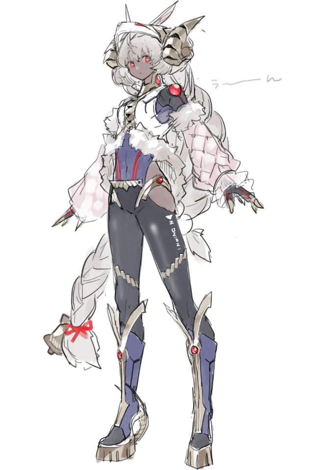 牡羊座なのでちょっとした息抜きに羊モチーフ的ななにかを描きがち えびらのイラスト