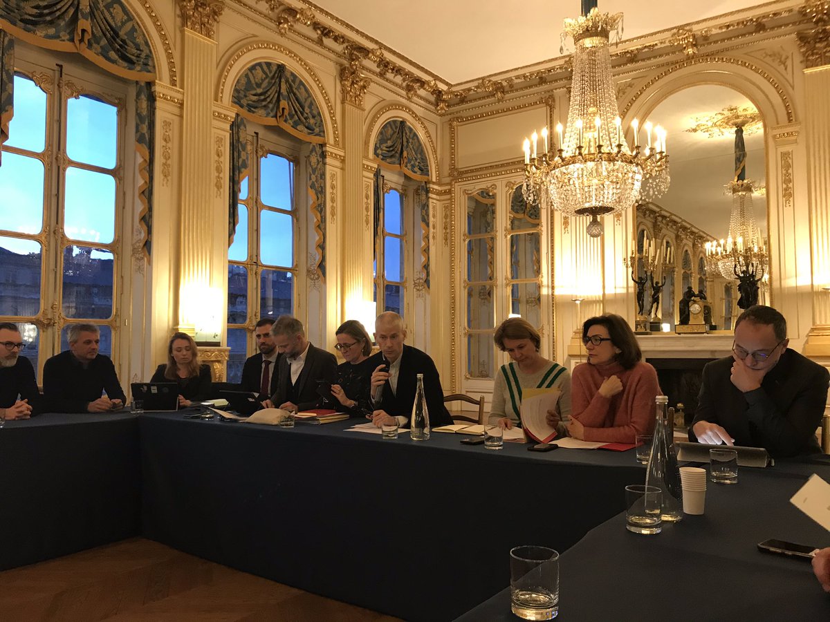 profedim's tweet photo. Réunion ce soir au @MinistereCC en présence notamment de @franckriester @jpthiellay @prodiss @spectacle_snes @SMA_syndicat et #profedim au sujet des mesures d’annulation des événements #COVID19 #coronavirus https://t.co/9AgvaCFF0p