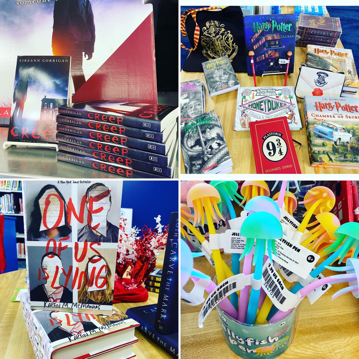 AWJHSC's tweet image. The AWJH Scholastic Book Fair is still open! We’ll be open from 7:30am-3:30pm Monday and 7:30am through lunch on Tuesday! Come check it out!
