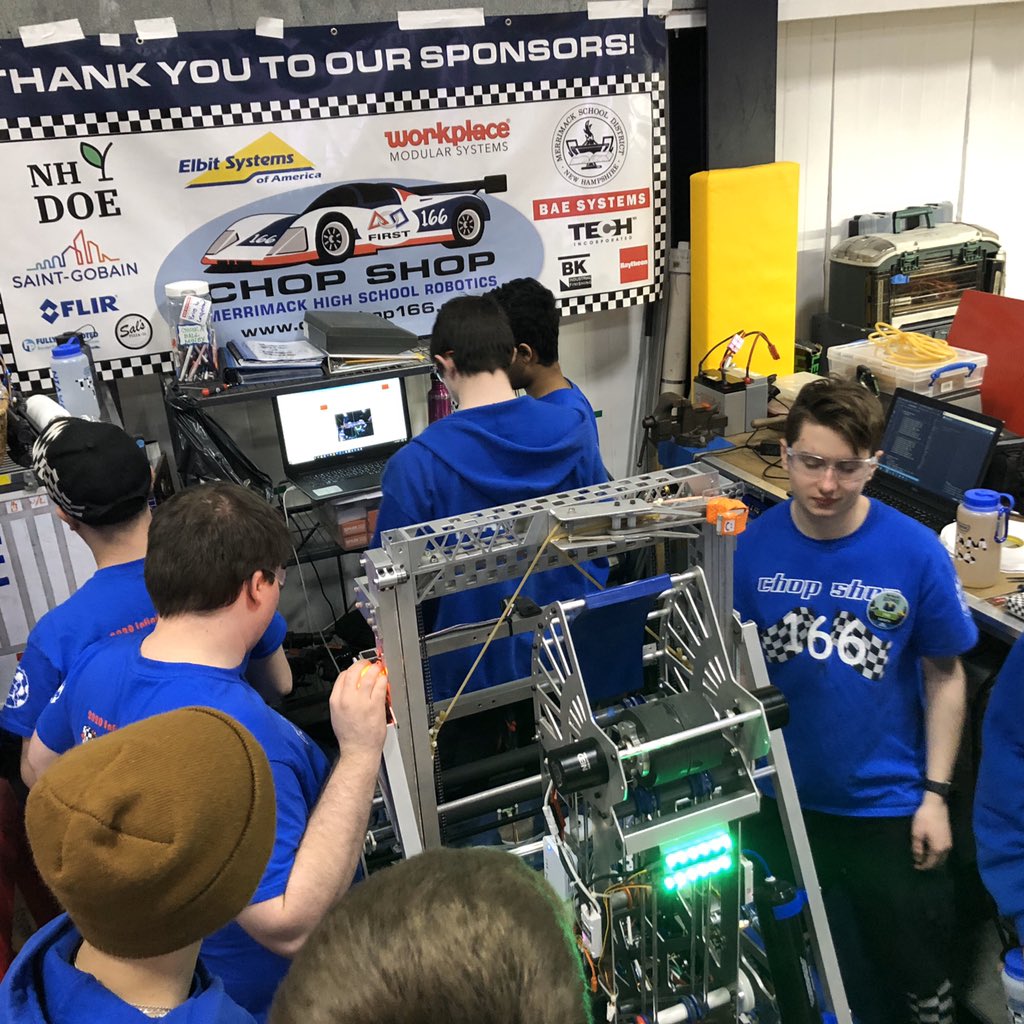 Next up match quarter finals #2. We are in the pits getting ready