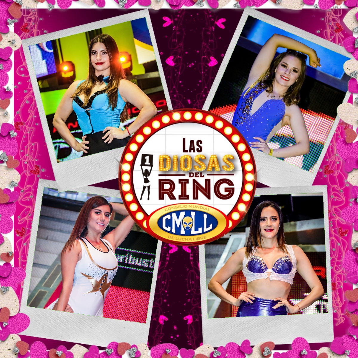 DiosasDelRing_'s tweet photo. 💞💥💓💥💞💥 💞💥💓💥💞💥
Las Diosas del Ring que se presentan en la función de Hoy son:
💞💥💓💥💞💥 💞💥💓💥💞💥
💋 Erika
💋 Sandra 
💋 Yazmin
💋 Karla

📍Arena México 
#SúperDomingoCMLL
📆 1º de Marzo ‘20
⌚ 5:00 p.m. https://t.co/qBzuL9L9nr