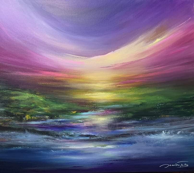 BluesignV's tweet photo. Artist Jaanika Talts
Jaanika Talts was born and raised in Estonia, on the shores of the Baltic Sea. She has lived in Sweden and moved to Ireland over a decade ago, making Dublin her home. Jaanika paints in a modern abstract style. https://t.co/WIXXCplHkF