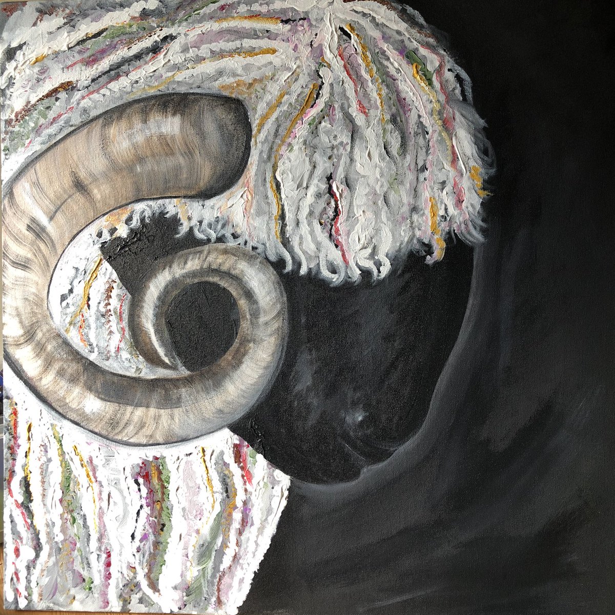 ewe_love's tweet photo. My latest art colourful Casanova going on our website tomorrow https://t.co/QX7tIUdS3N https://t.co/6MF2FrruDN