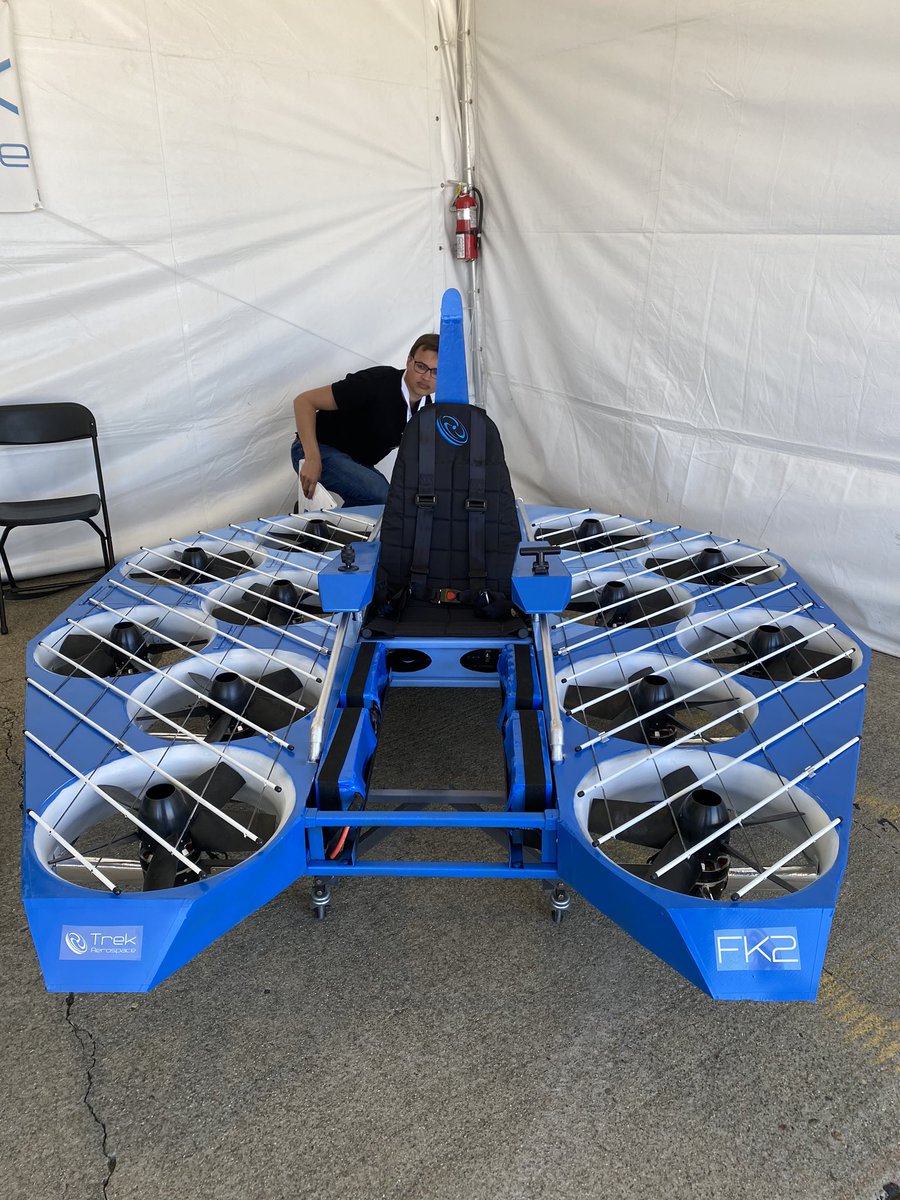 waynesutton's tweet photo. Yesterday @mbrianaepler & I went to @NASA to see the @GoFlyPrize contest. A contest of personal flying devices. Here are some of the concepts. #GoFlyPrize https://t.co/E2gUOv0go5