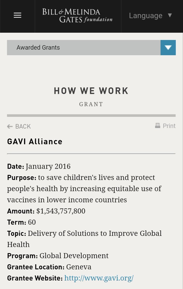 8) GAVI was started by Bill Gates in 1999 and he still gives them a lot of money on an ongoing basis.