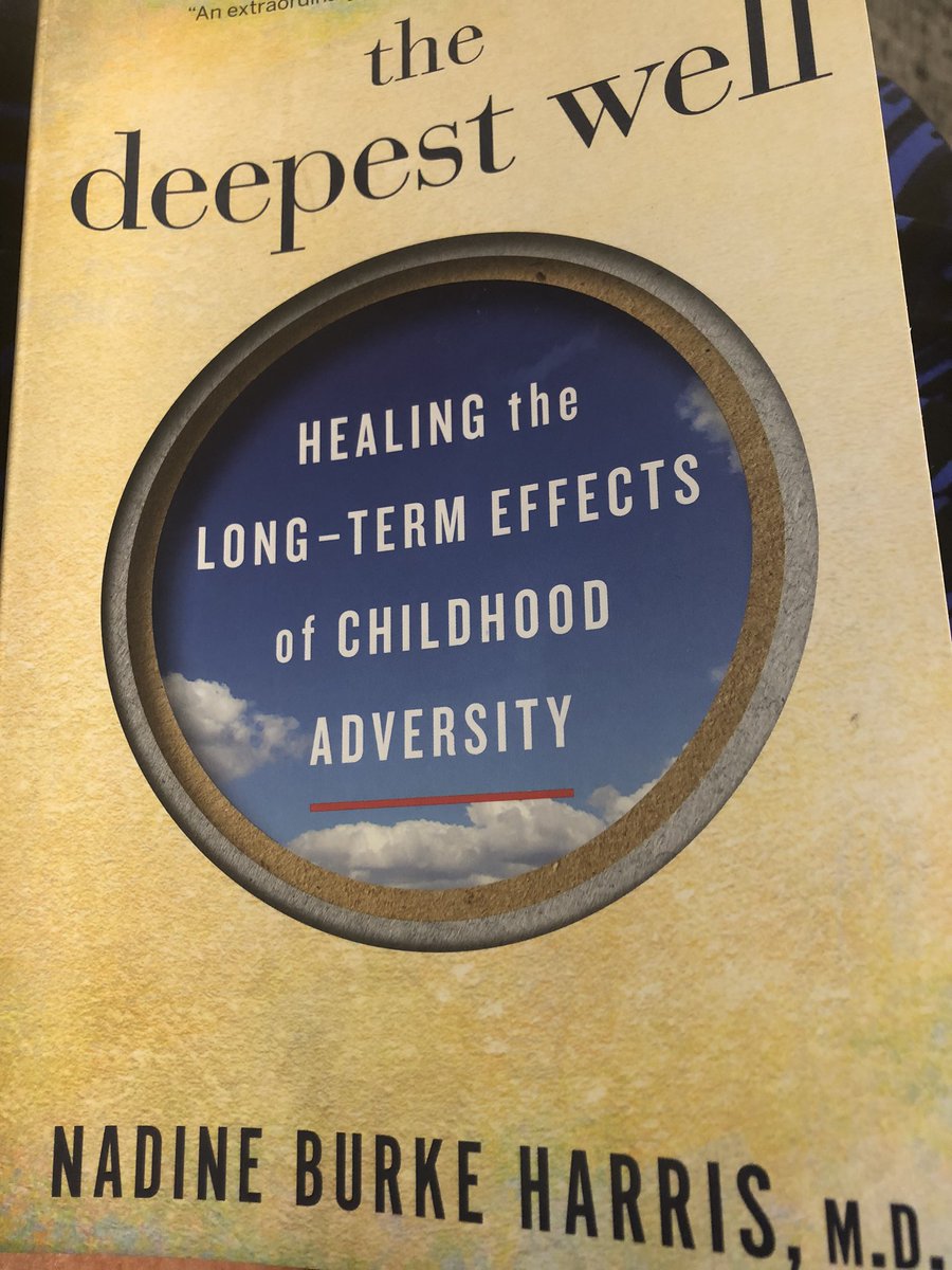 KeeweTracey's tweet photo. Happy Sunday. This is an amazing read. Discusses how Adverse Childhood Experiences (ACE) affect children. Halfway thru and looks like the house will stay messy another week. https://t.co/B5rng0W6i6
