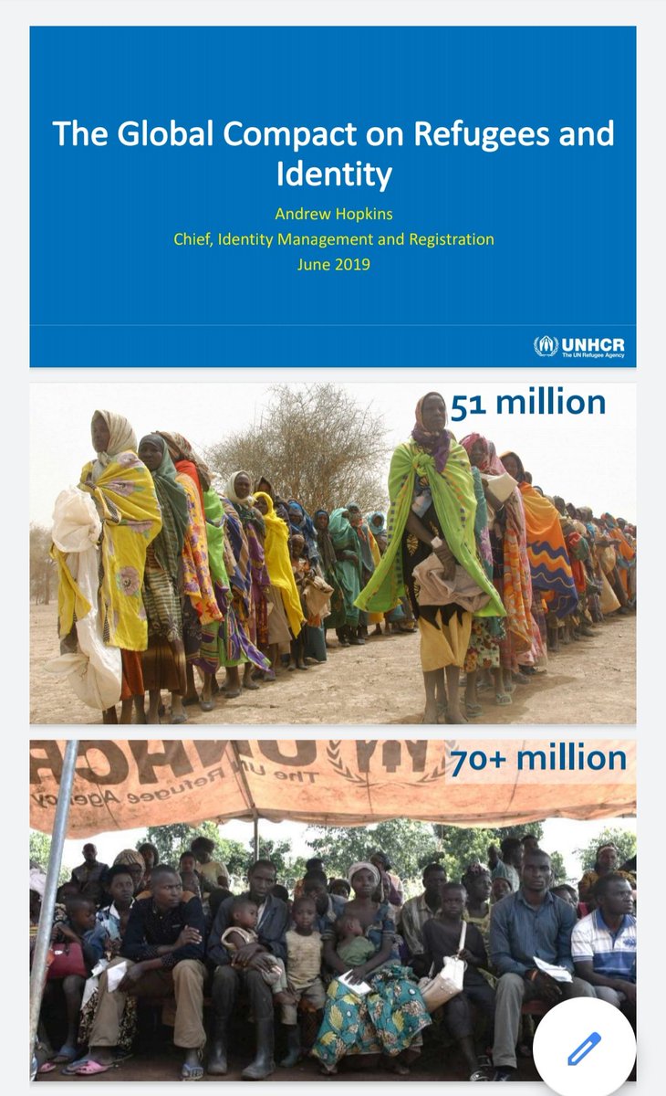 3) The UN has been securing and distributing funds from a number of sources in order to implement and expand their biometric ID operations for refugees.