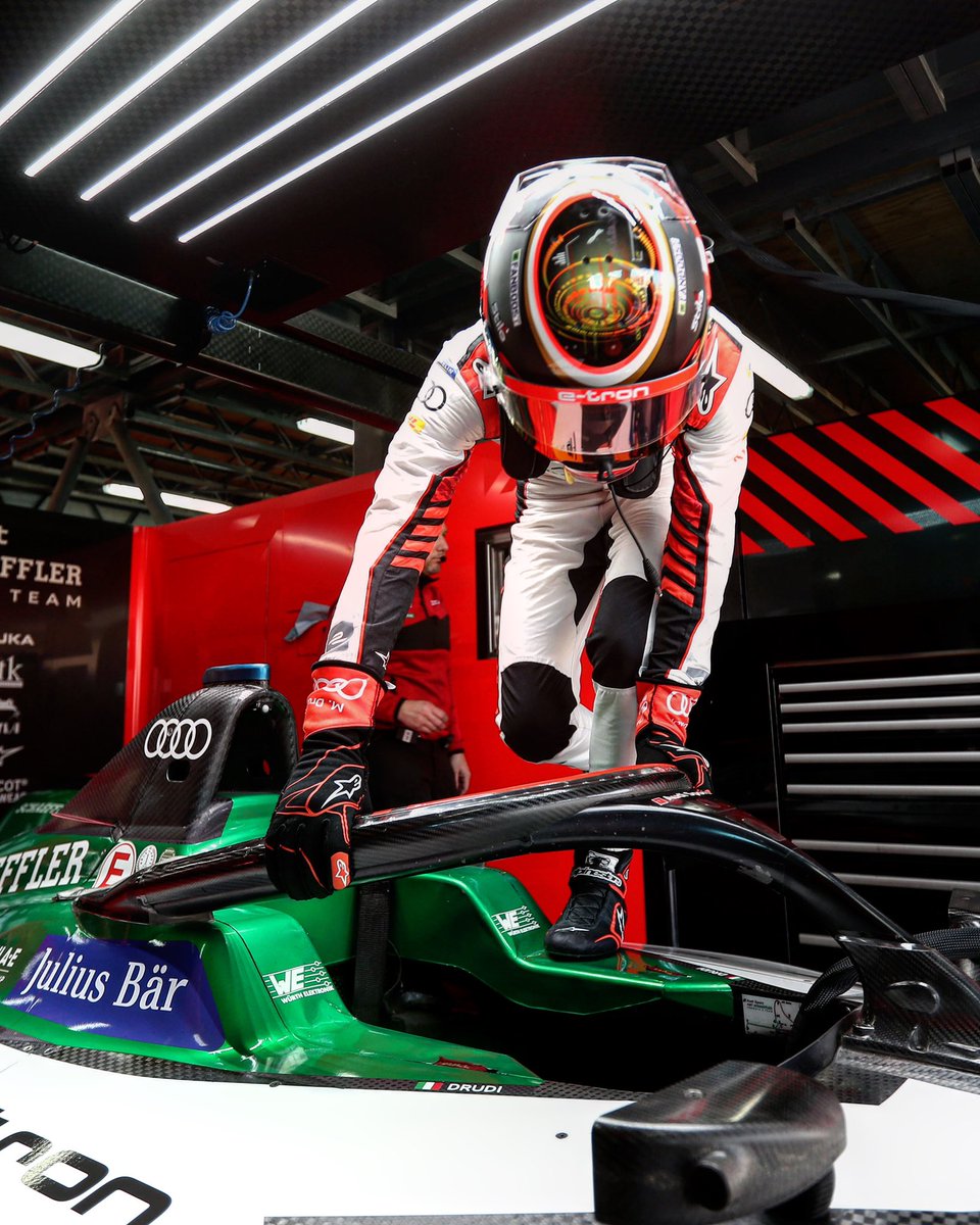 MattiaDrudi's tweet image. Had fun today!🔋
Feel lucky to had this chance! Enjoyed every lap and the whole weekend with @audisport and @abtmotorsport 
@FIAFormulaE