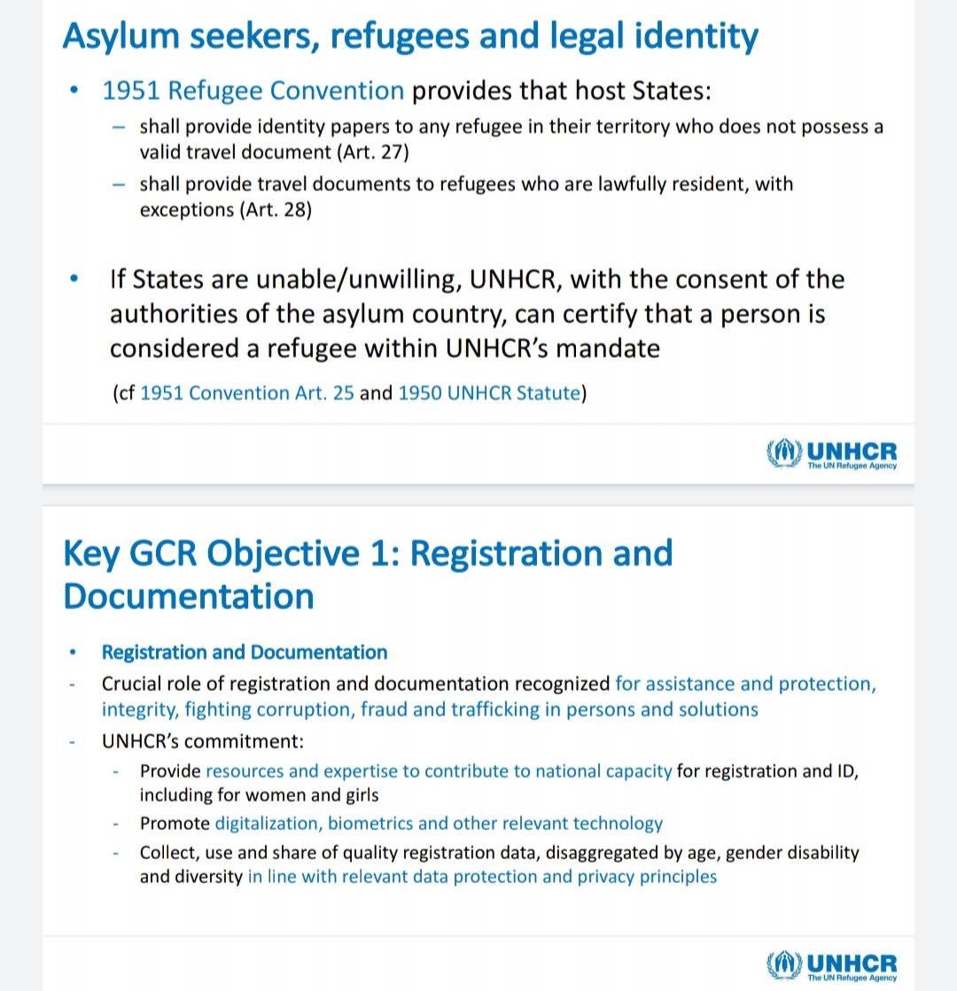 3) The UN has been securing and distributing funds from a number of sources in order to implement and expand their biometric ID operations for refugees.