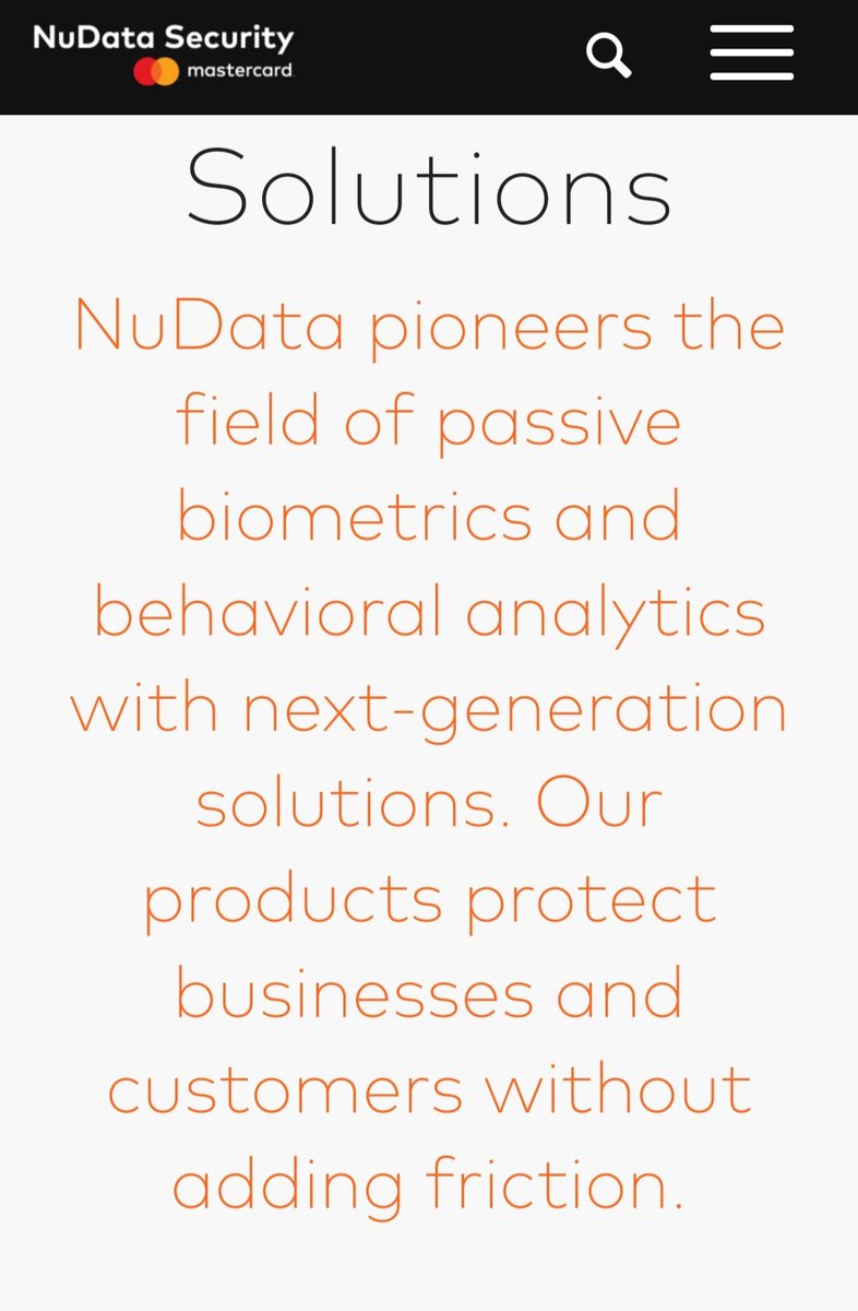 11) Another big player in the Internet of Things is Mastercard. They recently acquired NuData, a company developing biometrics, behavioural analysis, artificial intelligence, and cyber security. Mastercard also promotes the UN's Sustainable Development Agenda.