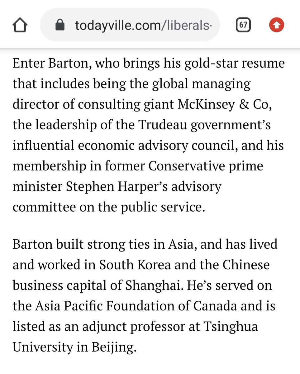 17) In addition, he was an advisor in Stephen Harper's government and is currently an advisor within Justin Trudeau's government. Can you see the kind of people who are running things? Trudeau, Harper, Chrétien, Mulroney... middlemen advancing the Sustainable Development Agenda.