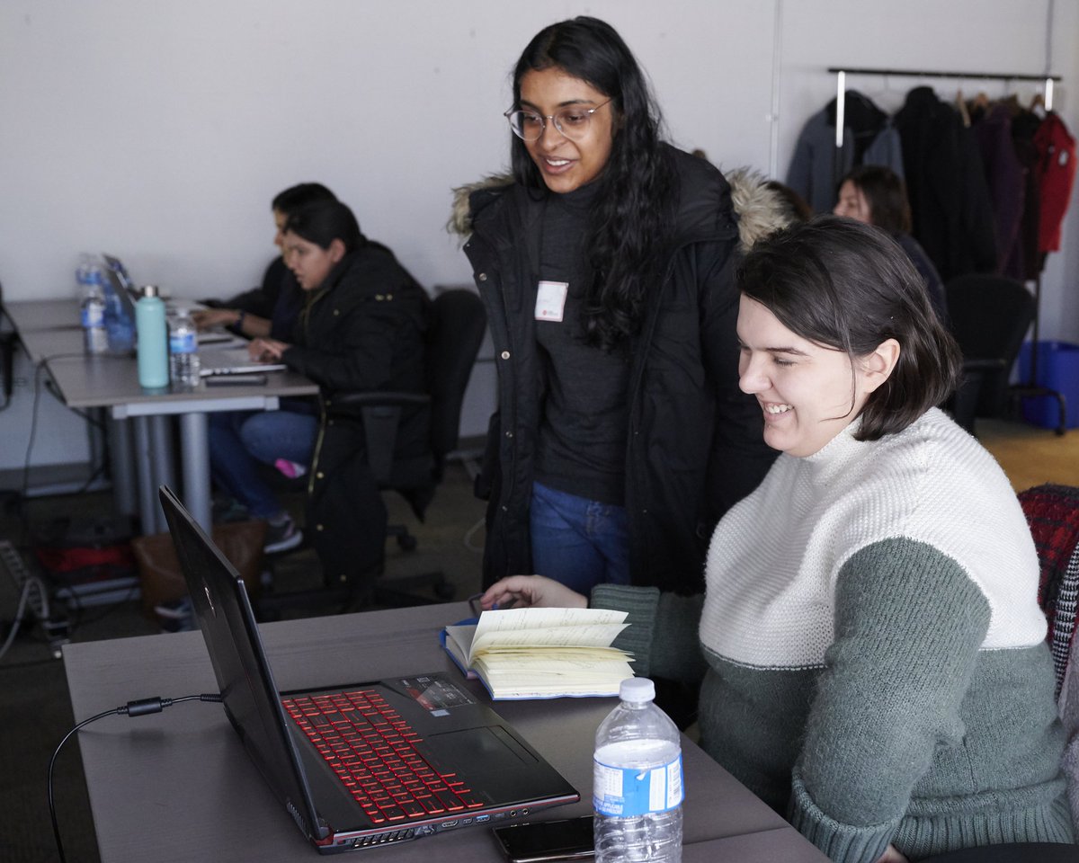 learningcodeYKZ's tweet image. We had great time last Saturday learning python! Thank you everyone who came out and special thanks to Aylin Tamer, our awesome instructor and our mentors! Thank you Cyrus Foundation for supporting our event! #Python #ladiescode #thornhill #cyrusfoundation
