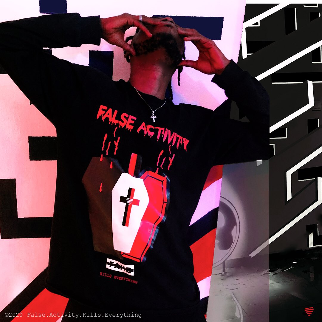 falseactivity's tweet image. Coffin tee ⚰️[available at HQ store ].... “Kills Everything” 
©2020 False.Activity.kills.Everything
#falseactivity