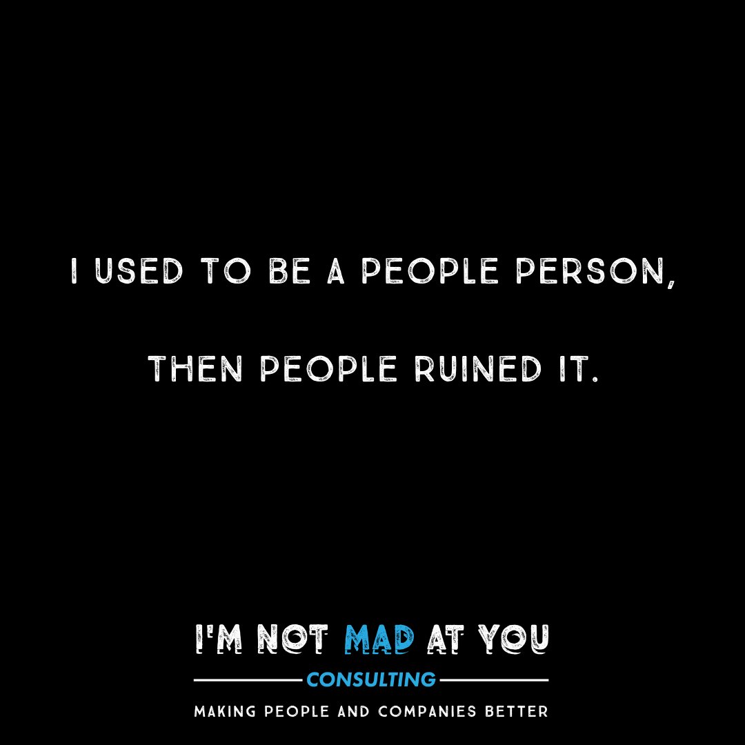 IMNOTMADATYOU1's tweet photo. 😂 Truth. 
.
.
.
Making people and companies better! 
.
#introvert #introvertproblems #introvertlife #relatablequotes #relatablememes #toomuchpeopling #selectivelysocial #introverting #ambivert #introvertsbelike #introverted #ambivertproblems #introvertquotes #dallastx https://t.co/qkeI7WrNhm