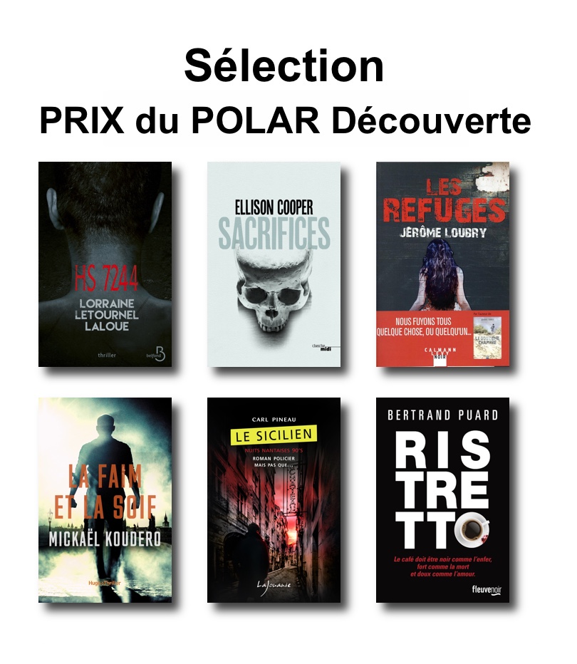 MLibraires's tweet photo. Venez voter pour le prix du Polar découverte #LPMDL2020 ! #mardiconseil @Belfond @lecherchemidi @calmann_levy @HugoThriller @edlajouanie @Fleuve_Editions
https://t.co/YXiYC8K6mR https://t.co/IE9FlbBgY3