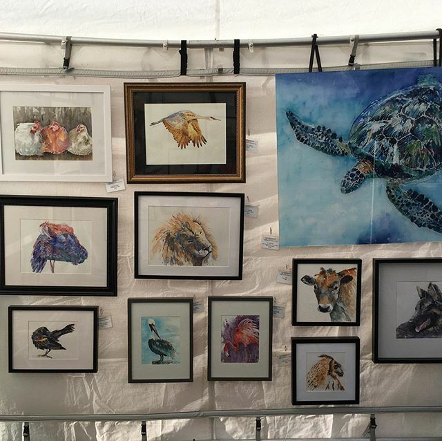 Last day. Booth 138 at Boca Town Center Circle. 10-5. #artforsalebyartist #homedecor #bocaraton #southflorida #watercolor_art #claudiahafnerwatercolor ift.tt/3ckP2zx