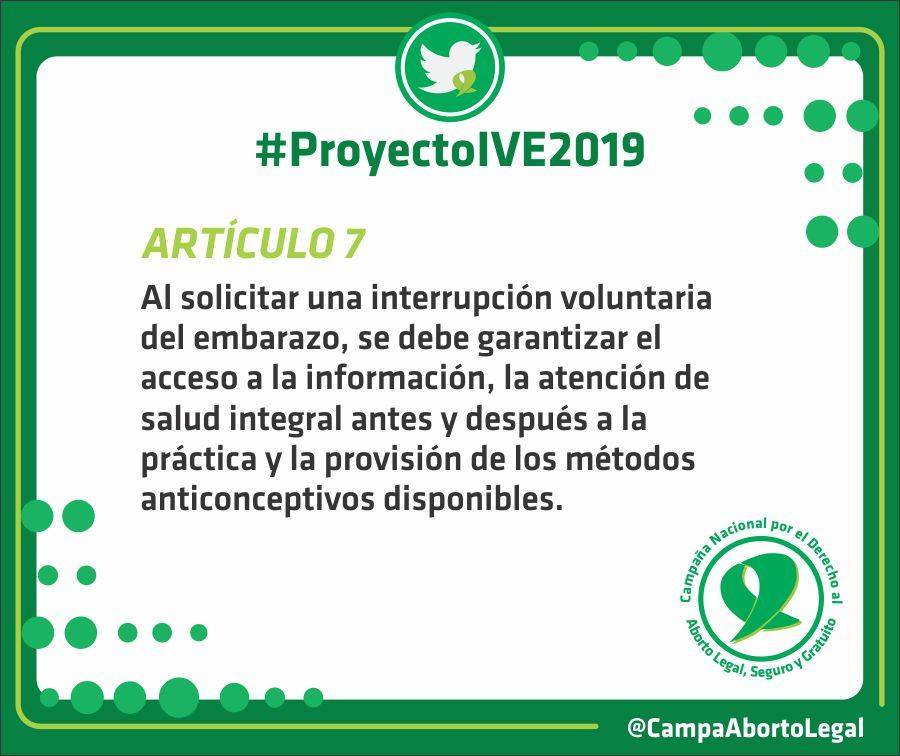 CampAbortoZSur's tweet photo. Al solicitar una interrupción voluntaria del embarazo, se debe garantizar el acceso a la información, la atención de la salud integral antes y después a la práctica y la provisión de los métodos anticonceptivos disponibles. #ProyectoIVE2019 #AbortoLegal2020 @CampAbortoLegal https://t.co/RKve7JMKuW