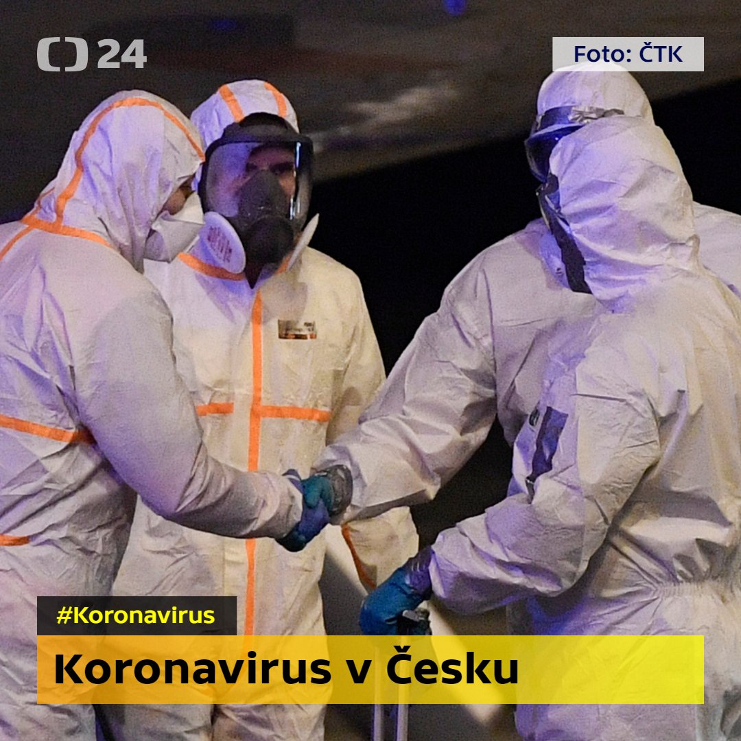 CT24zive's tweet photo. ‼ V Česku jsou tři lidé nakažení novým koronavirem. Dva leží v pražské Nemocnici Na Bulovce, jeden v Ústí nad Labem. ČT24 to potvrdil zdroj z Ministerstva zdravotnictví. https://t.co/MBPD7gZc7Q