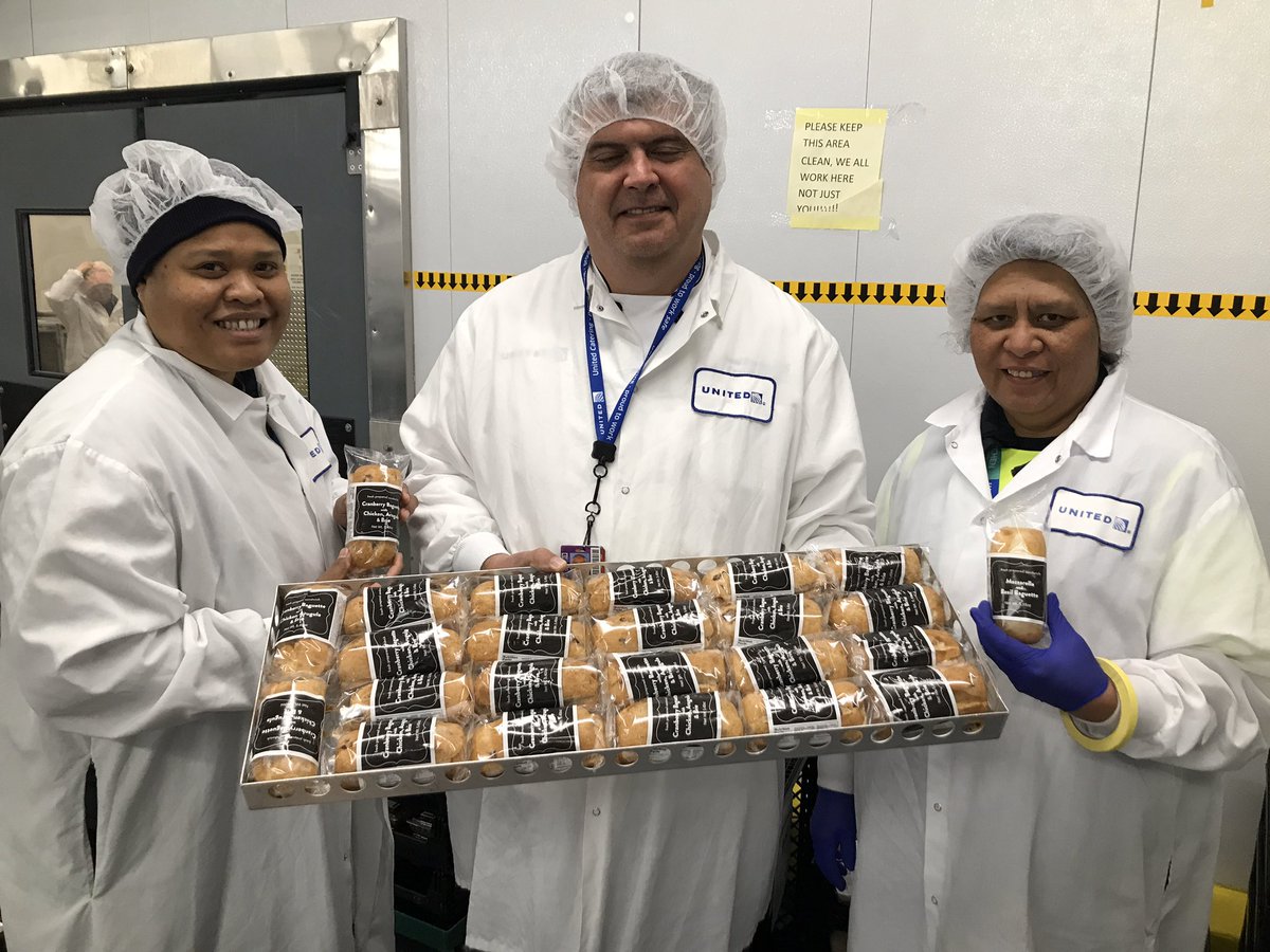 DEN Catering getting ready to delight our customers with today’s exciting launch of economy sandwiches on flights to/from HNL! @weareunited @CharleanGmunder @Steveatunited