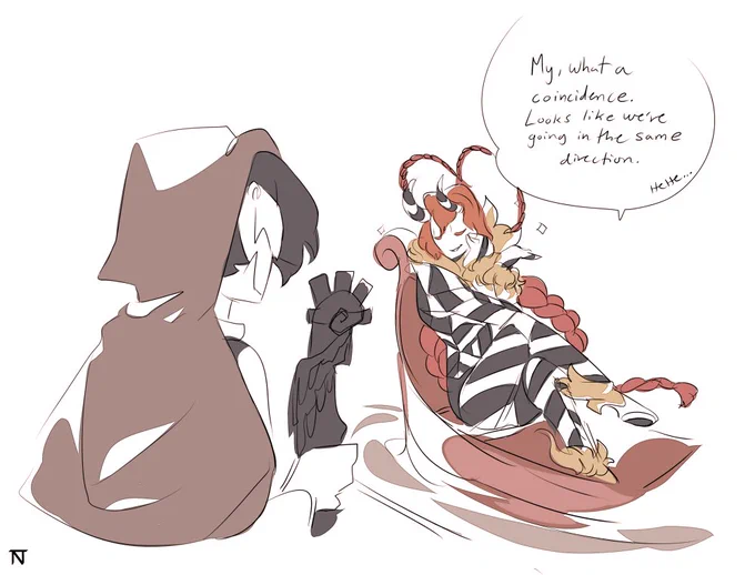 i once again beg of you to consider
god au thanatos!minato and loki!akechi 