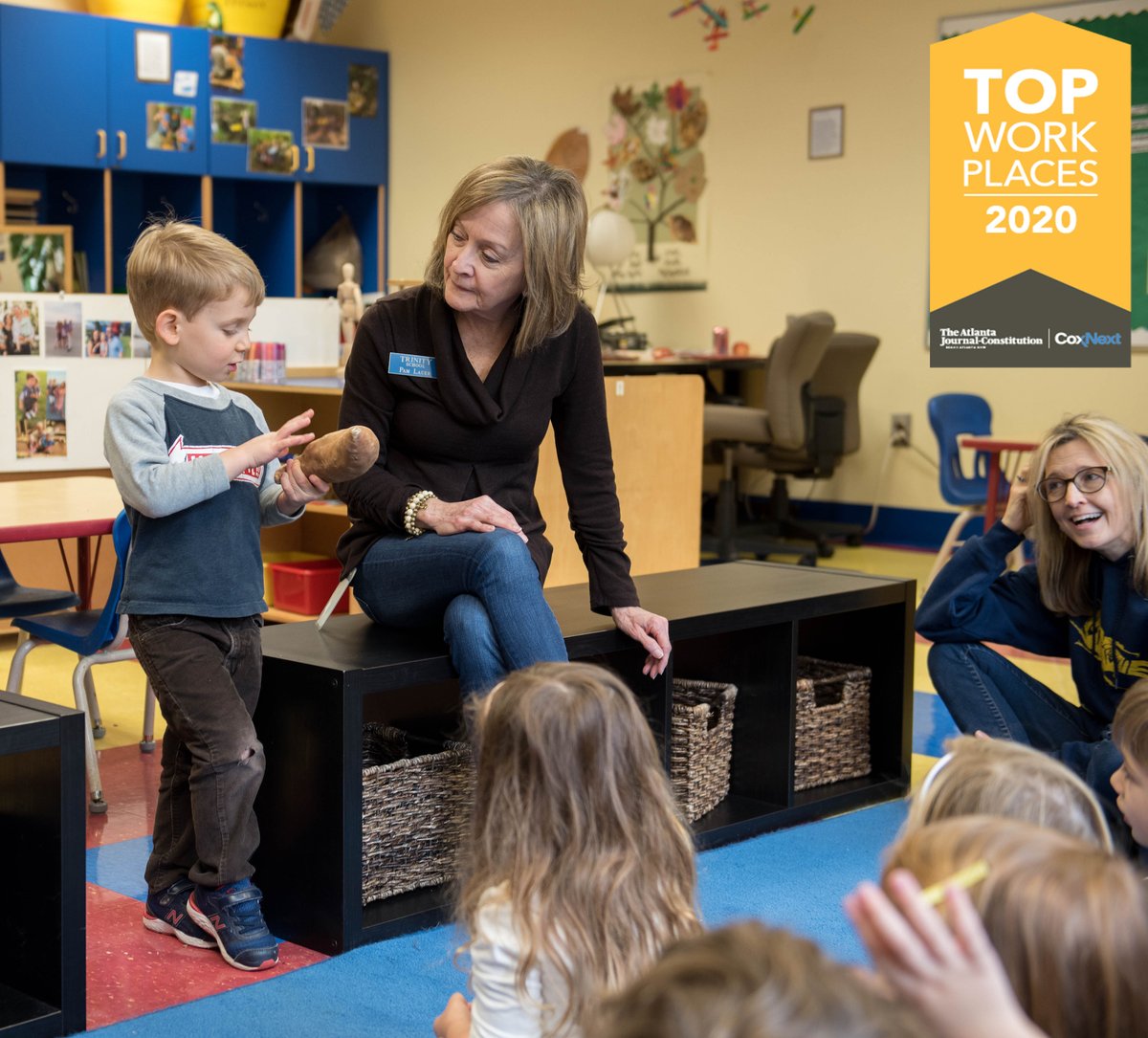 We’re thrilled to announce that Trinity School has been named an AJC Top Workplace for the second consecutive year! We are so grateful for our employees who made this happen! #trinitylearns #trinityteaches #topworkplace #AJCtop150