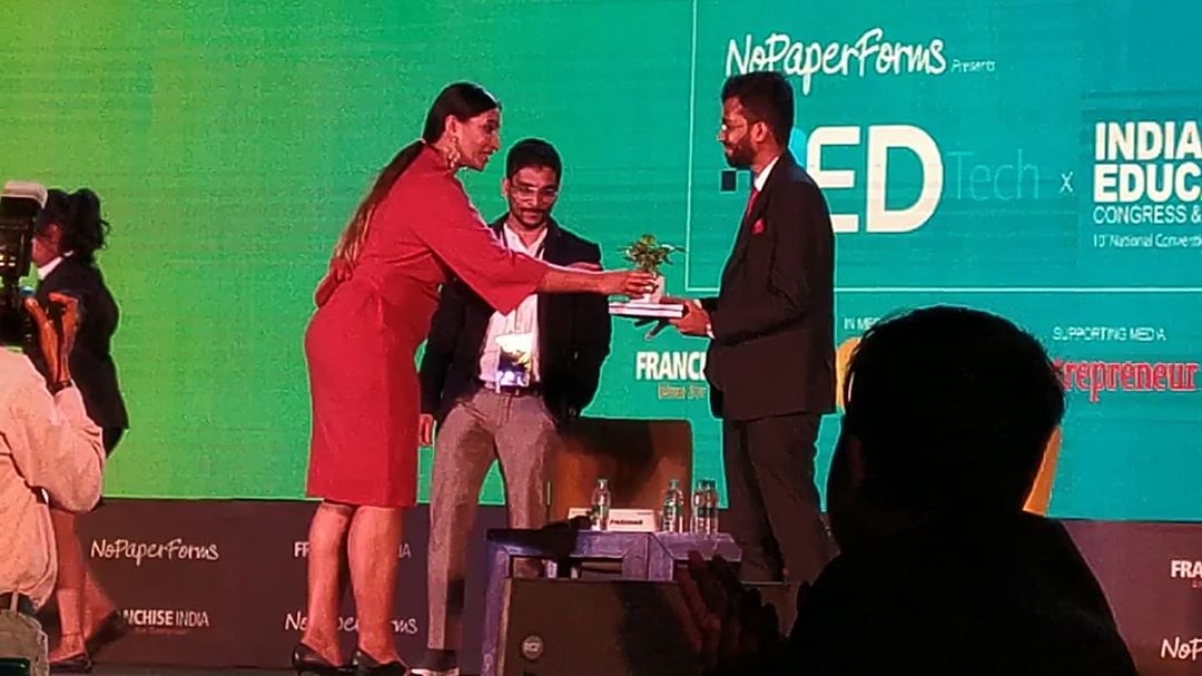 JatinWahane's tweet photo. Had a great discussion on education and how we can introduce gaming into education.
It was happy to be a part of Indian Education Congress 2020. https://t.co/I2K1Rcl6lf