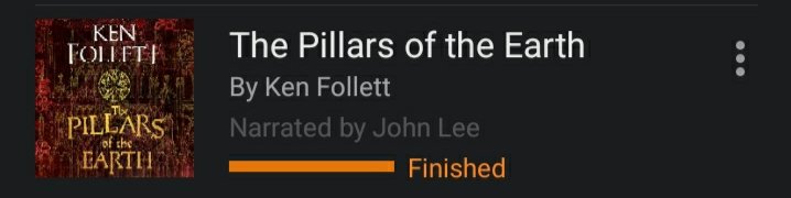 Mrs_Conway10's tweet photo. This book 😍🤩 40+ hours of listening over a number of weeks.. I'd recommend it to a friend! Wonderful story and I'll never look at a cathedral the same way again!  #pillarsoftheearth #priorphilip #tombuilder #kingsbridgecathedral #booklover @audibleuk @KMFollett https://t.co/pkDQ7MY6tB