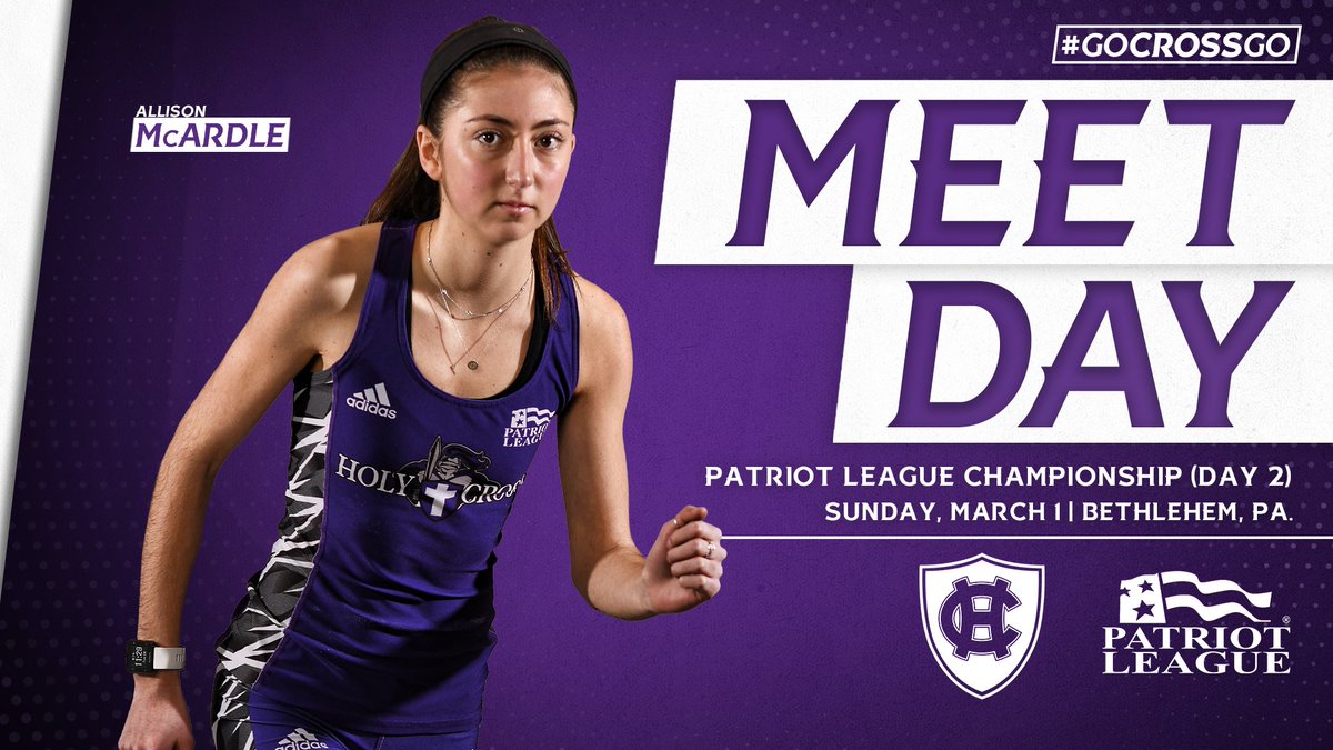 HCrossTFXC's tweet photo. We're underway on Day 2 of the Patriot League Indoor Championship!

Women's Day 1 recap: https://t.co/SXwxV9bIGo
Men's Day 1 recap: https://t.co/D7SX1wAuT5
Live results: https://t.co/XrZF4f4BS3
Watch on @PatriotLeagueTV: https://t.co/cutHHzzfBB

#GoCrossGo https://t.co/UyqofDPfNP