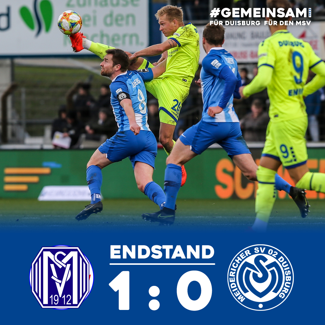 MSVDuisburg's tweet photo. 90+12' Abpfiff in Meppen. Unsere #Zebras unterliegen dem @svmeppen1912 mit 0:1. Den Gästetreffer erzielte Luka #Tankulic (80.).
#Gemeinsam1902 #SVMMSV #3Liga https://t.co/69HuVMhYtB