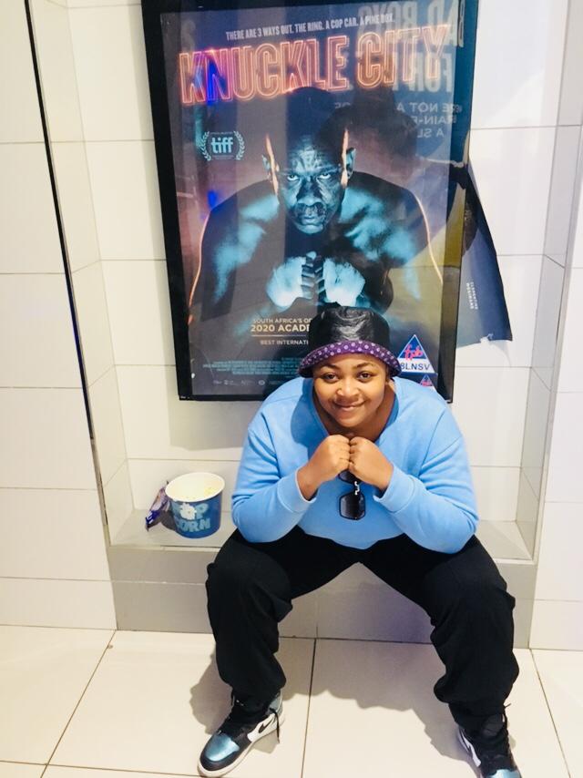 nkosazana_the's tweet photo. @iamSivN @KnuckleMovie Dude you were a Rascal damn loved your character yey inqindi lakho sana!!🙏🏾👌🏽 Just came out the cinema with my sister and wow asiwuvali umlomo!! https://t.co/7JiFMTwowu