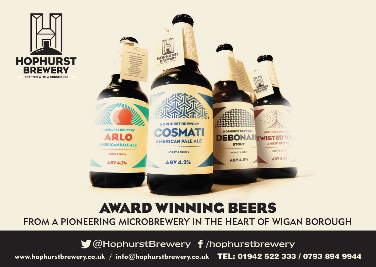 wiganbeerfest's tweet photo. With just 4 days to go now, have you checked out the wonderful range of 61 craft keg beers at the festival, here:  https://t.co/v5FCrPe0Y5 including Bitter Sweet Symphony, a 6.5% Milk Stout from @HophurstBrewery, our Craft and Foreign Beer Bar Sponsor #WBF2020 #CAMRA #Wigan https://t.co/3qyac7eHf2