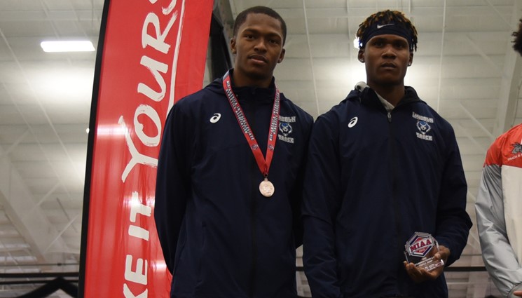 GoBlueTigers's tweet photo. RECAP: Three Long Jumpers Place on First Day of MIAA Championship - https://t.co/2XM9VMRw02
#miaatf #TrueBlue https://t.co/vgHvchhY4r