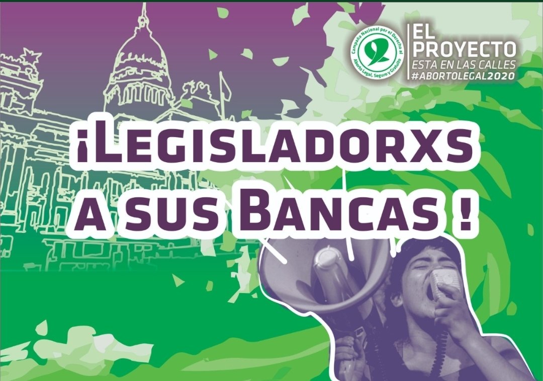 actrices_arg's tweet photo. El proyecto está en las calles.
El aborto legal, seguro y gratuito es una deuda de la democracia. 
Este año #seraley  ✊💚
#AbortoLegal2020 
@CampAbortoLegal https://t.co/YNXAdPmK4Q