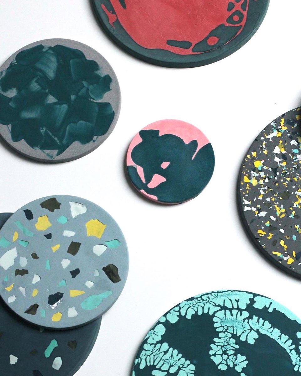 maywildstudio's tweet photo. Our new #Jesmonite #homewares inspire workshops , #doornumbers &amp; #platters Come and join us at @Object_Style @WeaversFactory &amp; later in the year @HepworthGallery Book here: https://t.co/nM1wcQPvHU #design #manchester #oldham #handmade #creativeworkshop https://t.co/asn8CTO595
