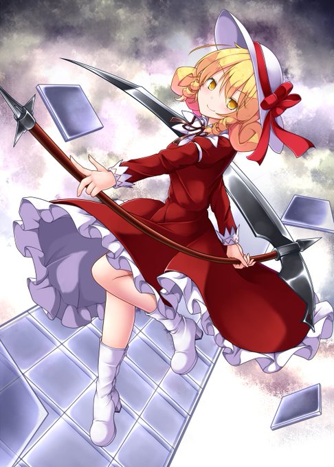 鎌使いのtwitterイラスト検索結果 古い順