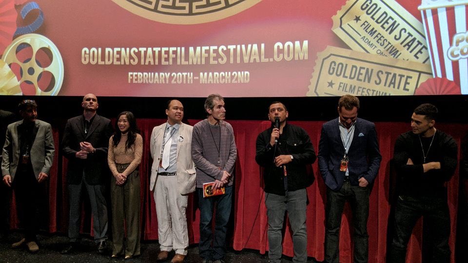 3rdCallProd's tweet photo. THANK YOU TO THE GOLDEN STATE FILM FESTIVAL FOR AN AMAZING SHOWING OF ‘CODE’ AT THE TCL CHINESE THEATER! An unforgetable evening!!! #gsff2020 #CodeShortMovie https://t.co/hlA2j2Tblh