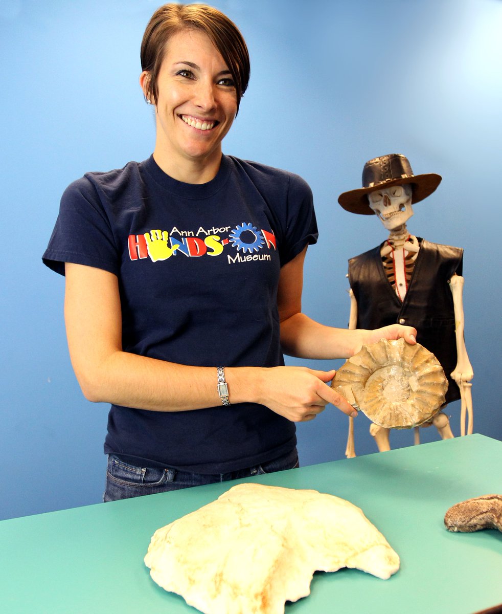 Together <a href="/aahom/">AA Hands-On Museum</a> and your students will take a look at actual fossils and discuss how you can find the clues that they hide and how to interpret their stories that unfolded millions of years ago. bit.ly/2KjlIgR #k12 #education #STEMeducation