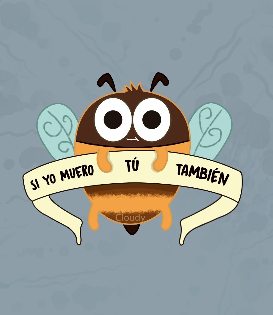 CloudyClousy's tweet image. Cada dia, mueren y mueren cada vez mas abejas a nuestro al rededor sin que nosotros nos demos practicamente cuenta y sin pensar que son un elemento importantisimo es nuestras vidas. 
Para saber mas cotillea mi insta :D 
#bee #abejas #savebee