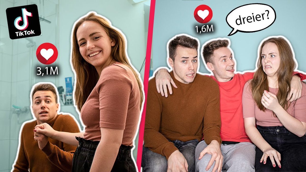TheSBrothers's tweet photo. WER MACHT DAS VIRALERE TIKTOK?! Was in diesem Video passiert ist hätten wir selbst nicht erwartet 😳🙈 Zum Video: https://t.co/4abHCEIxyv https://t.co/iBOGTG8jkM
