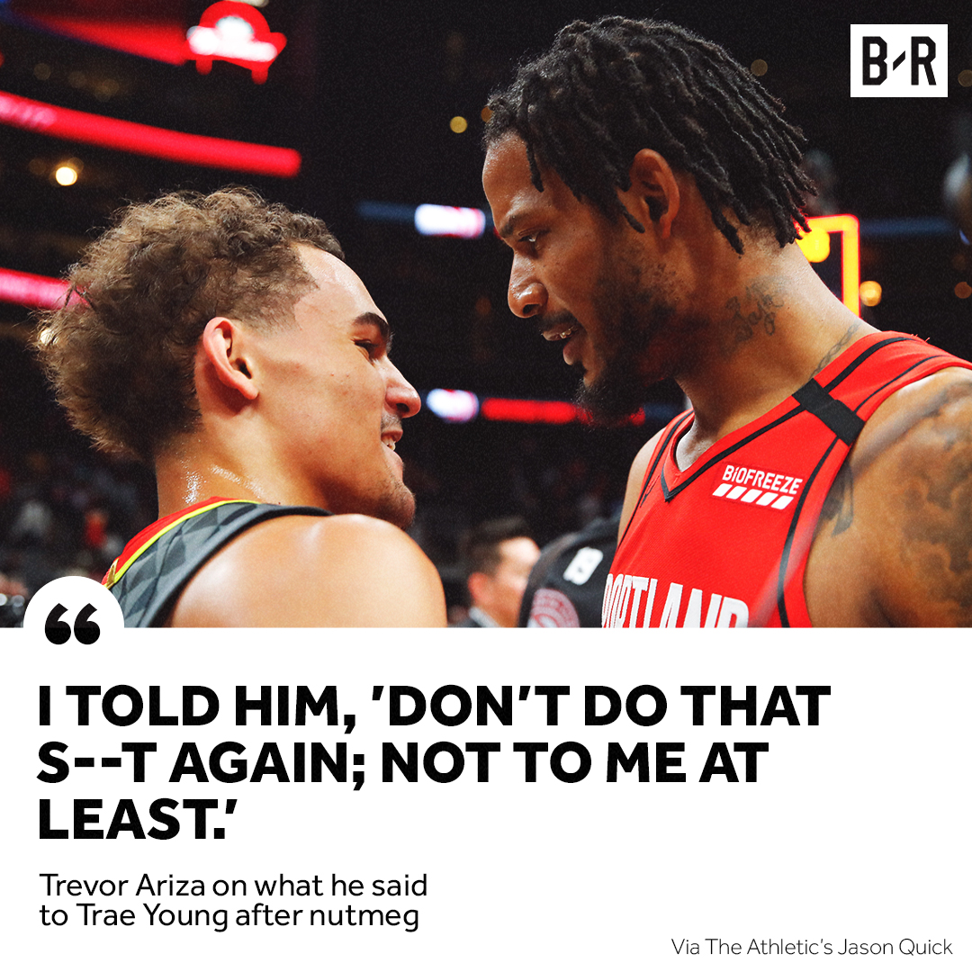 BleacherReport's tweet photo. Ariza wasn’t feeling the nutmeg https://t.co/ys6j3jr5fk
