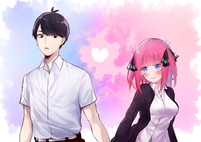 健全な風二乃?
#五等分の花嫁  #風二乃 #中野二乃 