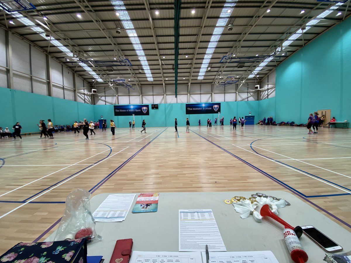 NDO_GTRManc's tweet photo. Semi final time:
Dialstone Diamonds (Gtr Manc) vs Ulverston (Cumbria)

Halton Haribos (Merseyside) vs Thornton YMCA (Lancashire)
#BattleOfThe4Counties @NW_Netball https://t.co/SkDicyZfv3