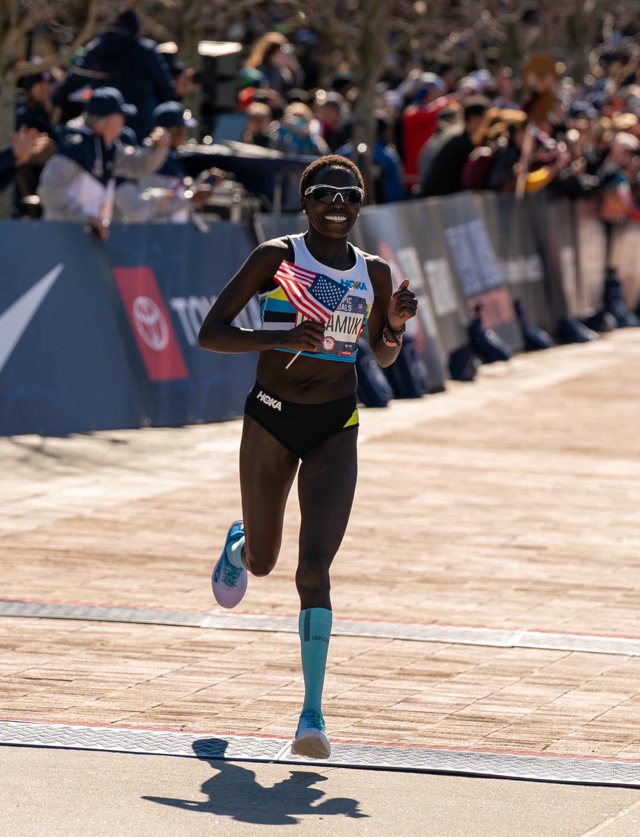 mamaZoeCherotch's tweet photo. Yesterday was about competing for the honor of representing the USA. Today is about celebrating with my fellow runners.

Meet me by the Olympic Rings in Centennial Park at 10:40am. Let’s enjoy the Olympic spirit in ATL!   📸: @coopsrun https://t.co/wLhe0kmjTs