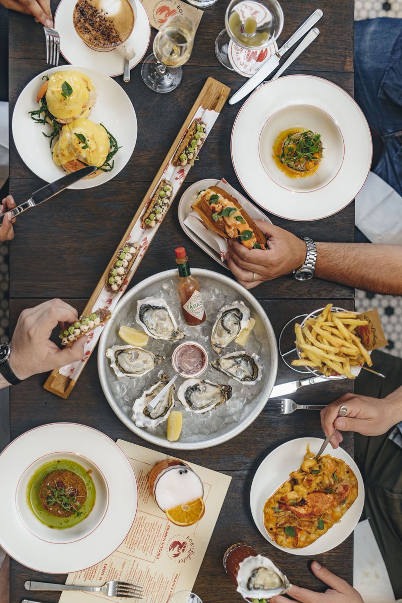 Lobster Eggs Benedict ✅ Lobster Mac ‘n’ Cheese ✅ Crab Stack ✅ We’re serving epic #brunch dishes - all your favourites plus awesome vegetarian and vegan options - every weekend. See link in bio for reservations #londonbridge