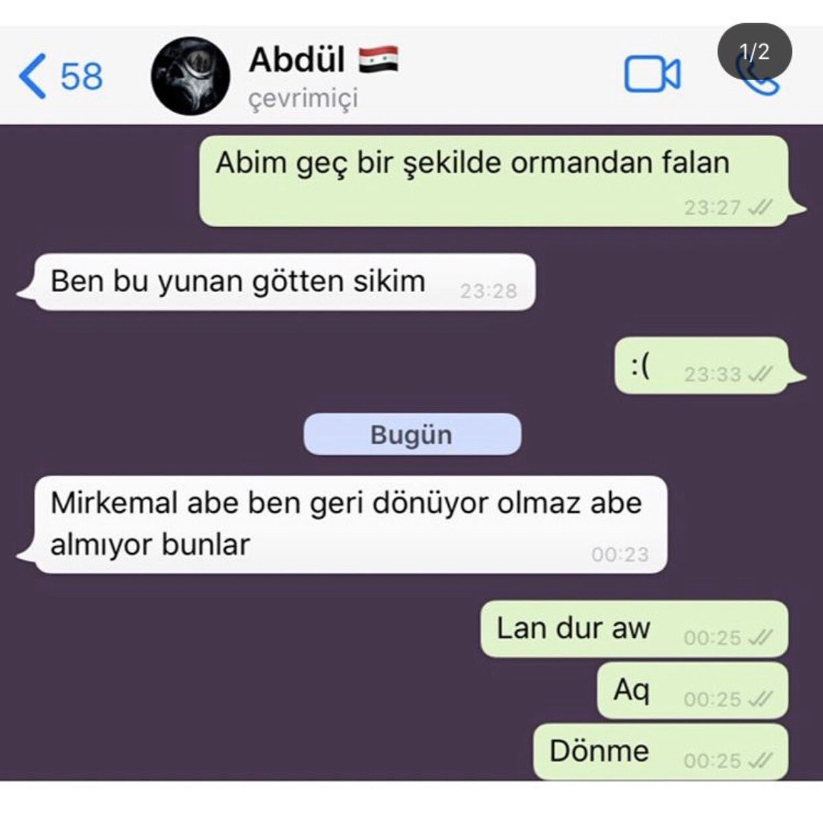 Abdül e bak sen  #GreeceUnderAttack