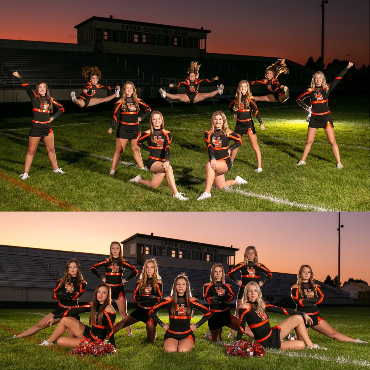 Good luck today ladies!!! #oassacheeranddance #2020roadtostates #youreobsessed #2020vision 🧡🖤💪🏼 <a href="/SquadUshs/">USHS COMPETITION SQUAD</a>