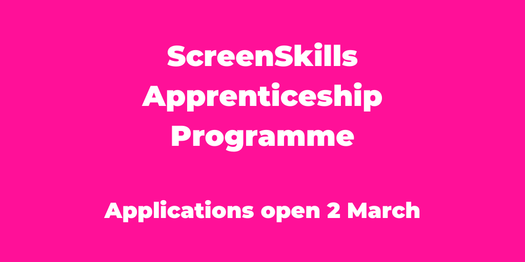 UKScreenSkills's tweet image. Tomorrow we'll open for applications to the ScreenSkills Apprenticeship Programme, which will hire 20 people for over a year and place them on @NetflixUK and @WarnerBrosUK productions. Find out more: bit.ly/2TPRasc
