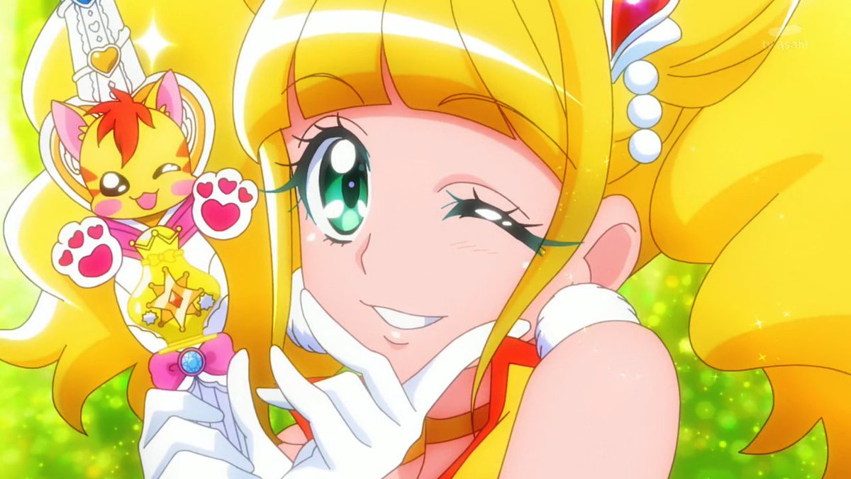 かぐ猫 大きなお友達の男女問わず 確実に大勢の人が毎週朝日曜日に キュアスパークルの変身バンクで息絶えてると思う あざとい笑顔が最高だし 決めポーズまで可愛いとかなんなのこれ