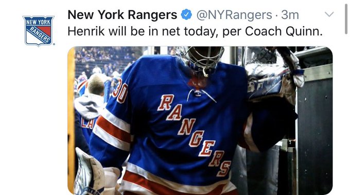 BCBS For 8/21: Henrik Lundqvist Makes It Official; Announces